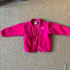 Pink Girls’ North Face fleece